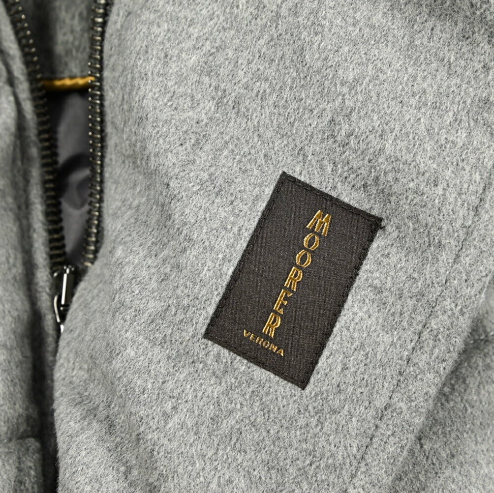 MOORER "ZARBO - LS9" カシミヤ混ウール スタンドカラーダウンコート｜420457｜GUARDAROBA MILANO OFFICIAL STORE