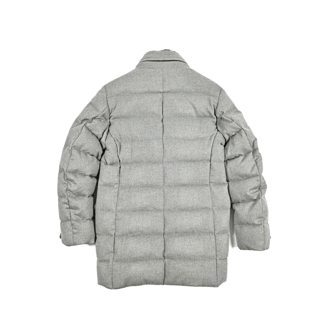MOORER "ZARBO - LS9" カシミヤ混ウール スタンドカラーダウンコート｜420457｜GUARDAROBA MILANO OFFICIAL STORE