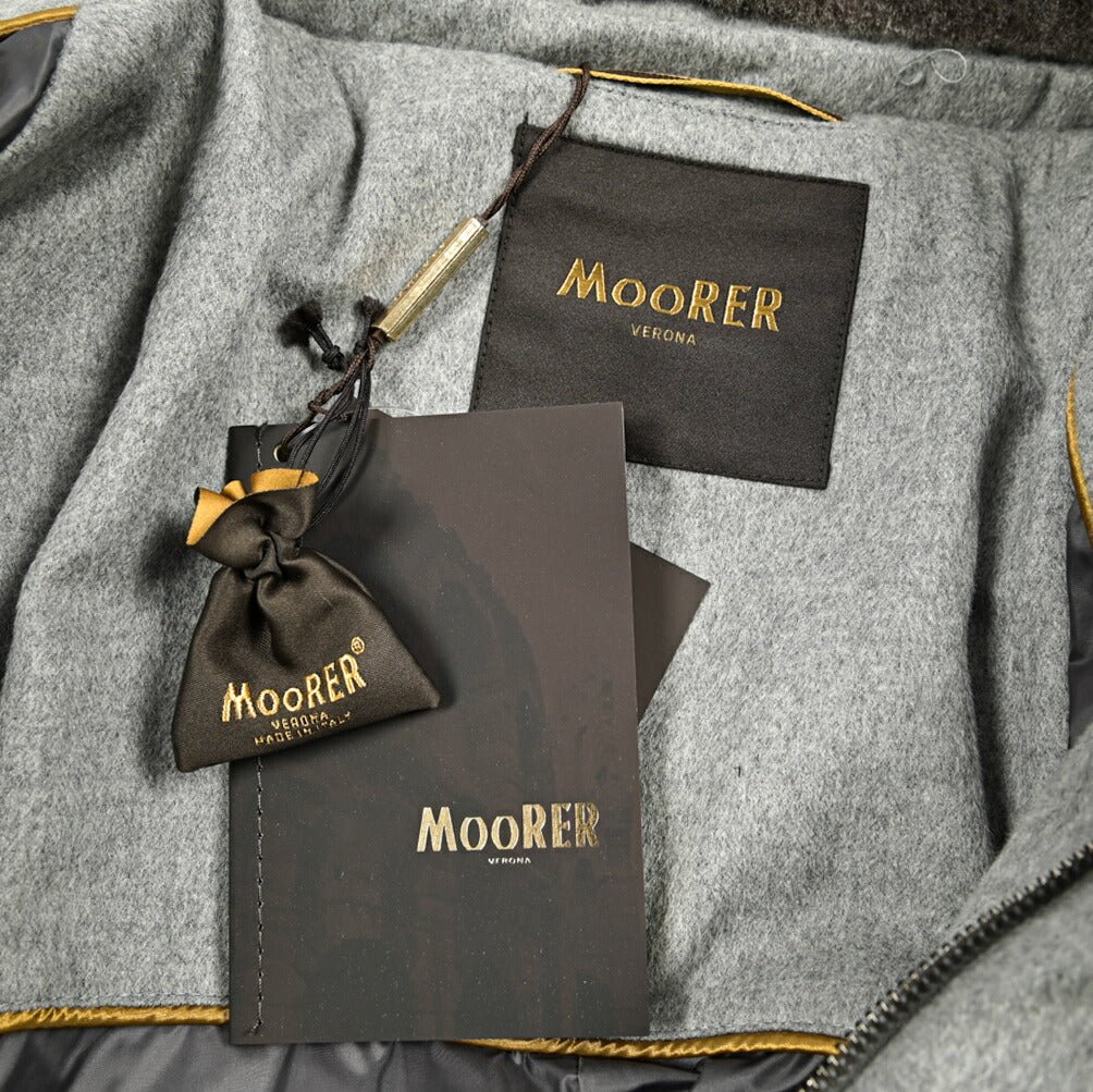 SALE｜MOORER ムーレー / ZARBO-LS9 カシミヤ混ウール スタンドカラー