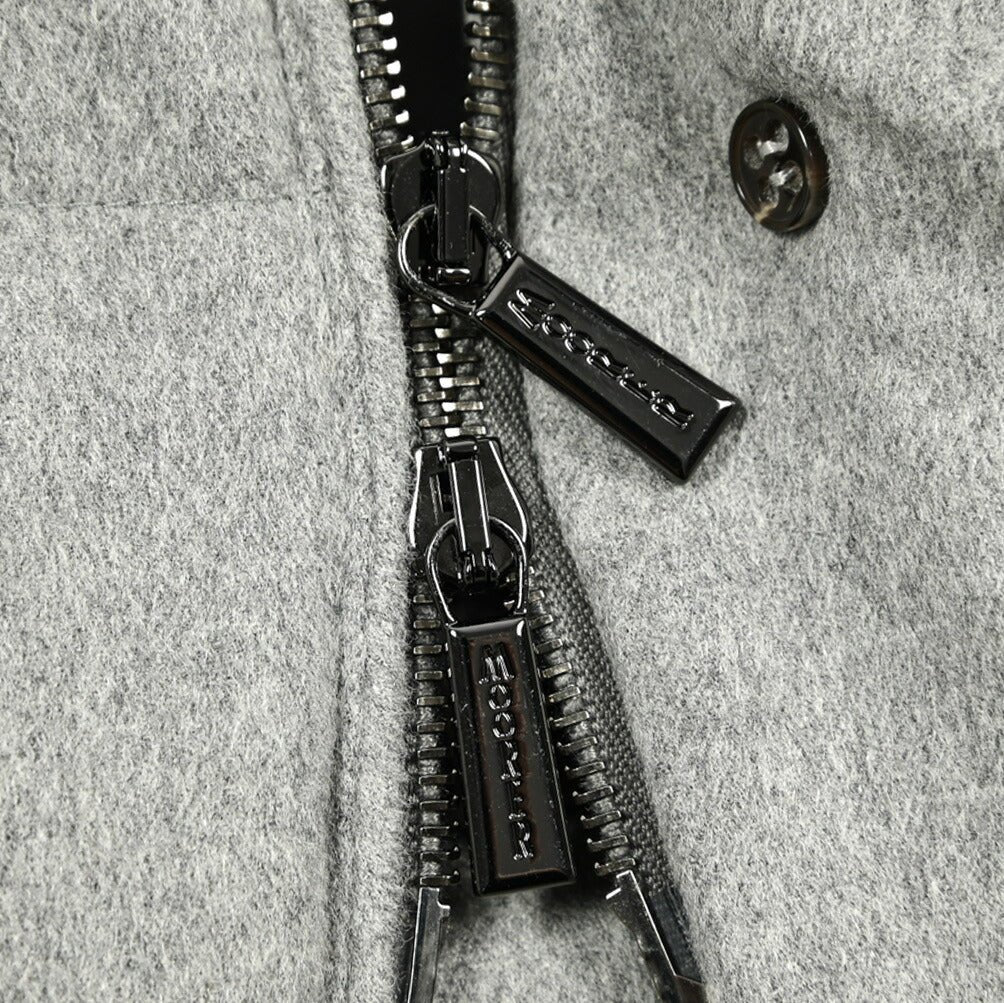 MOORER "ZARBO - LS9" カシミヤ混ウール スタンドカラーダウンコート｜420457｜GUARDAROBA MILANO OFFICIAL STORE