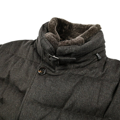 MOORER "ZARBO - LS9" カシミヤ混ウール スタンドカラーダウンコート｜420458 - 54｜GUARDAROBA MILANO OFFICIAL STORE