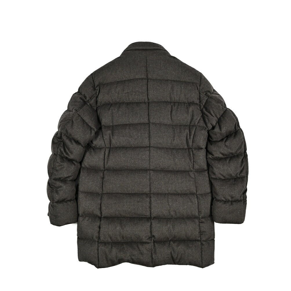 MOORER "ZARBO - LS9" カシミヤ混ウール スタンドカラーダウンコート｜420458 - 54｜GUARDAROBA MILANO OFFICIAL STORE