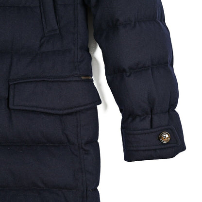 MOORER "ZARBO - LS9" カシミヤ混ウール スタンドカラーダウンコート｜420460｜GUARDAROBA MILANO OFFICIAL STORE