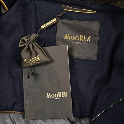 MOORER "ZARBO - LS9" カシミヤ混ウール スタンドカラーダウンコート｜420460｜GUARDAROBA MILANO OFFICIAL STORE
