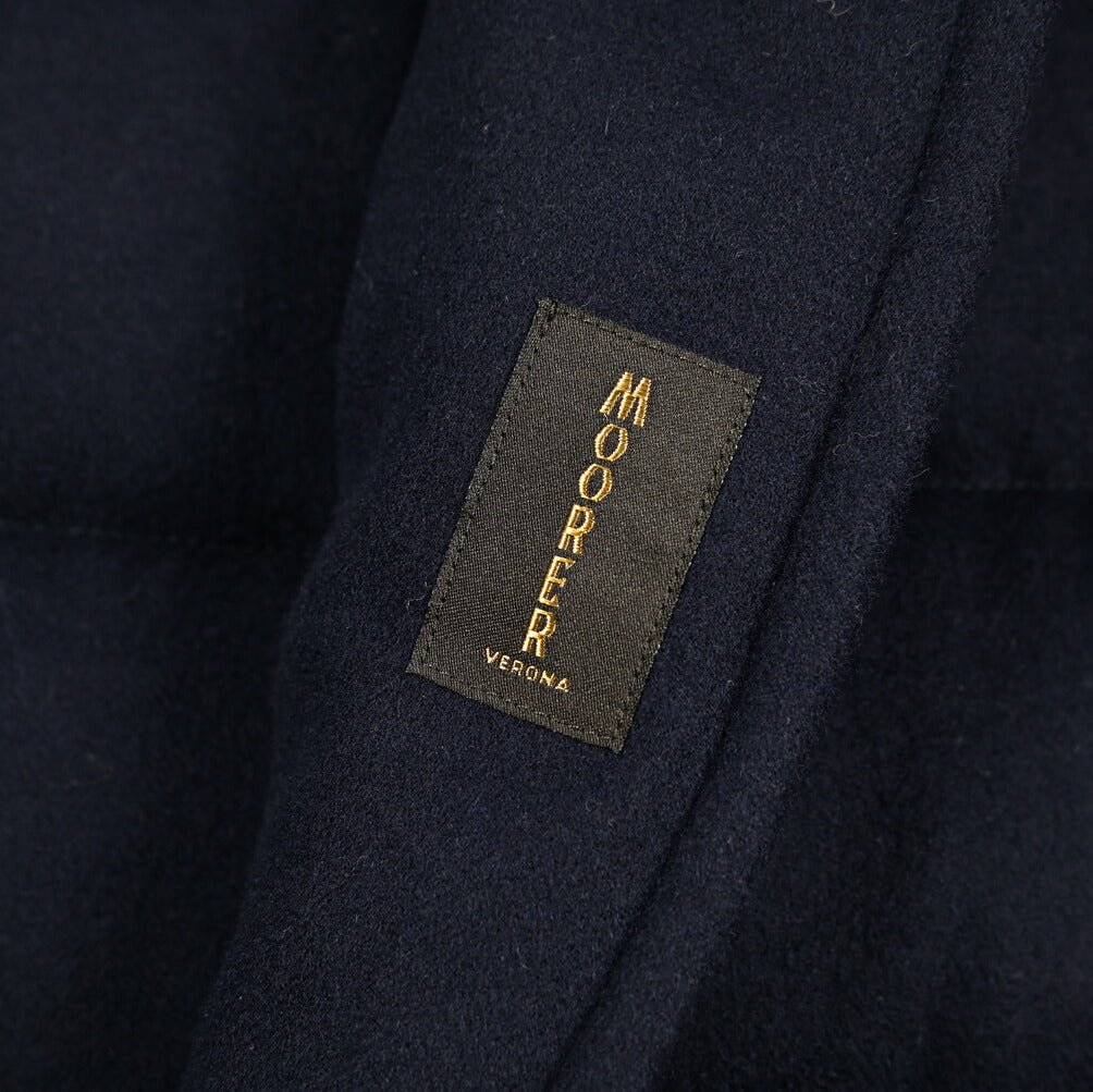 MOORER "ZARBO - LS9" カシミヤ混ウール スタンドカラーダウンコート｜420460｜GUARDAROBA MILANO OFFICIAL STORE