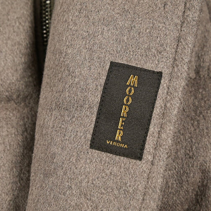 MOORER "ZARBO - LS9" カシミヤ混ウール スタンドカラーダウンコート｜420461 - 44｜GUARDAROBA MILANO OFFICIAL STORE