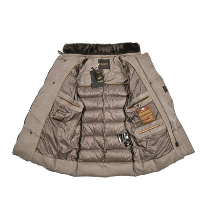 MOORER "ZARBO - LS9" カシミヤ混ウール スタンドカラーダウンコート｜420461 - 44｜GUARDAROBA MILANO OFFICIAL STORE