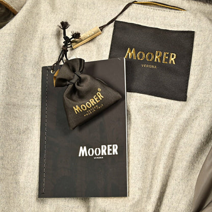 MOORER "ZARBO - LS9" カシミヤ混ウール スタンドカラーダウンコート｜420463｜GUARDAROBA MILANO OFFICIAL STORE