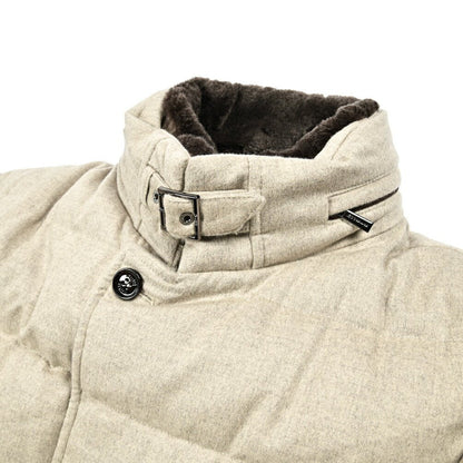 MOORER "ZARBO - LS9" カシミヤ混ウール スタンドカラーダウンコート｜420463｜GUARDAROBA MILANO OFFICIAL STORE