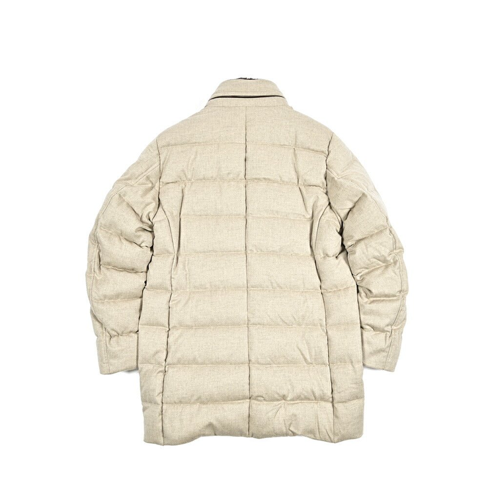 MOORER "ZARBO - LS9" カシミヤ混ウール スタンドカラーダウンコート｜420463｜GUARDAROBA MILANO OFFICIAL STORE