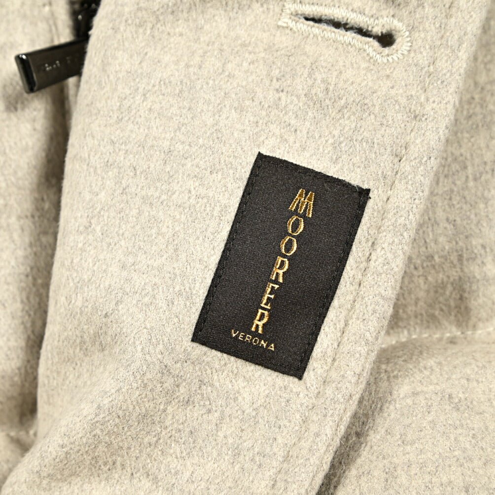 MOORER "ZARBO - LS9" カシミヤ混ウール スタンドカラーダウンコート｜420463｜GUARDAROBA MILANO OFFICIAL STORE
