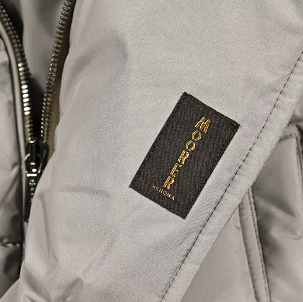 MOORER "ZARBO - STP" ポリエステル100% スタンドカラーダウンコート / ACQUA PROOF (防水)｜420483 - 48｜GUARDAROBA MILANO OFFICIAL STORE
