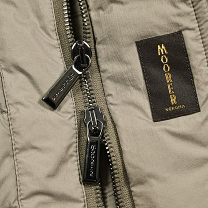 MOORER ZAVYER - S3 ストレッチナイロン ライトウェイトダウンジャケット / ACQUA RESISTANT(撥水)｜417804 - 44｜GUARDAROBA MILANO OFFICIAL STORE