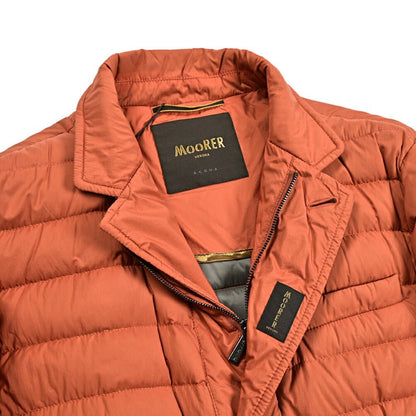 SALE｜MOORER ZAVYER - S3 ストレッチナイロン ライトウェイトダウンジャケット / ACQUA RESISTANT(撥水)｜417806 - 48｜GUARDAROBA MILANO OFFICIAL STORE