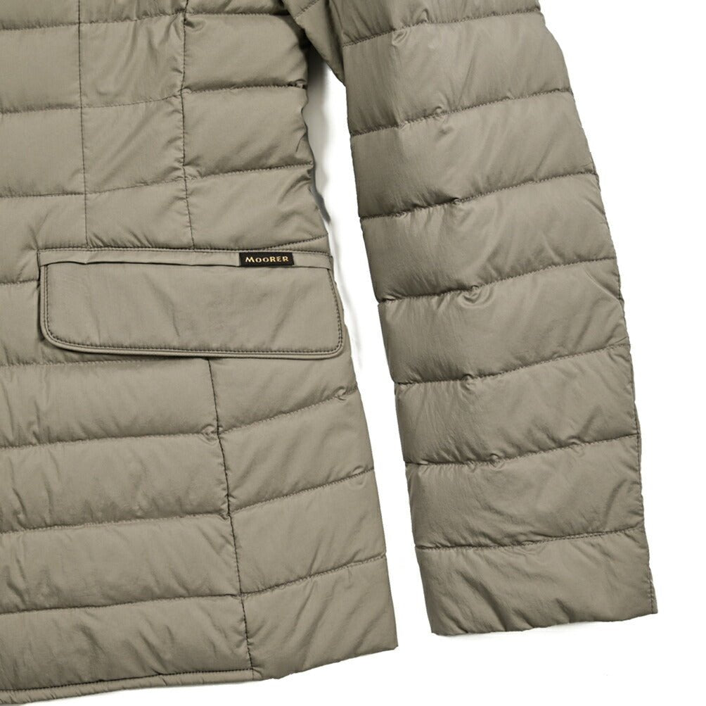 MOORER ZAVYER - S3 ストレッチナイロン ライトウェイトダウンジャケット / ACQUA RESISTANT(撥水)｜417804 - 44｜GUARDAROBA MILANO OFFICIAL STORE