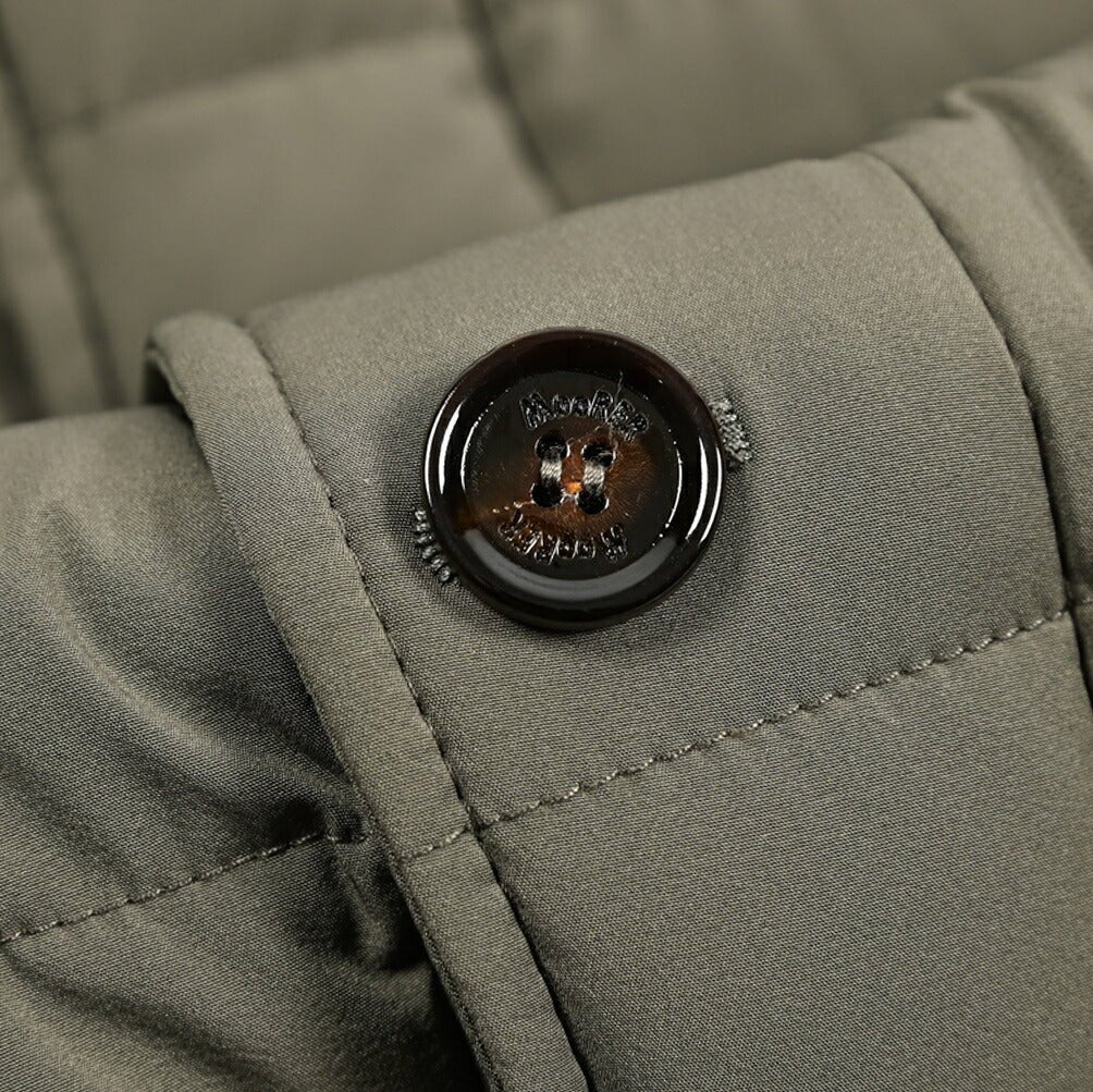 MOORER "ZAYN - KN" ストレッチナイロン スタンドカラーダウンジャケット / ACQUA RESISTANT(撥水)｜418070｜GUARDAROBA MILANO OFFICIAL STORE