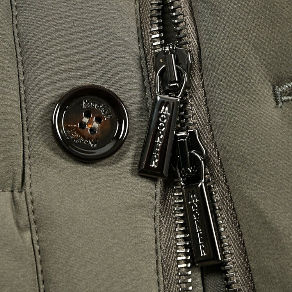 MOORER "ZAYN - KN" ストレッチナイロン スタンドカラーダウンジャケット / ACQUA RESISTANT(撥水)｜418070｜GUARDAROBA MILANO OFFICIAL STORE