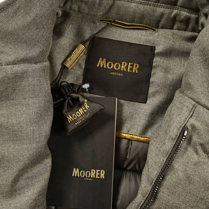 MOORER "ZAYN - L" カシミヤ混ウール ダウンジャケット｜418049｜GUARDAROBA MILANO OFFICIAL STORE