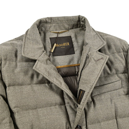 MOORER "ZAYN - L" カシミヤ混ウール ダウンジャケット｜418049｜GUARDAROBA MILANO OFFICIAL STORE