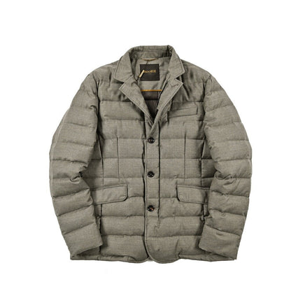 MOORER "ZAYN - L" カシミヤ混ウール ダウンジャケット｜418049｜GUARDAROBA MILANO OFFICIAL STORE