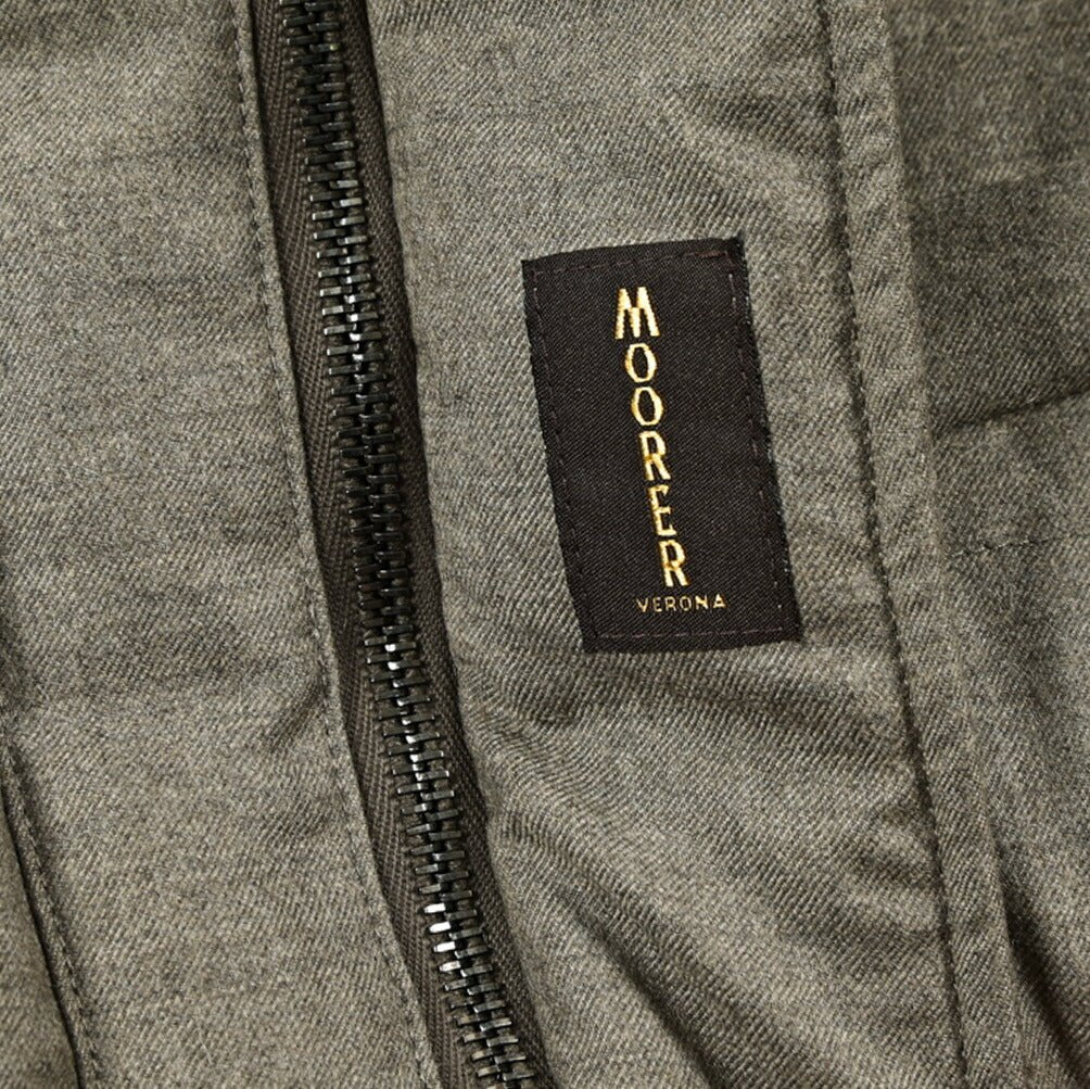 MOORER "ZAYN - L" カシミヤ混ウール ダウンジャケット｜418049｜GUARDAROBA MILANO OFFICIAL STORE