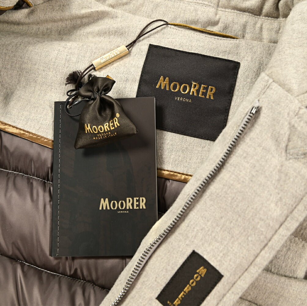MOORER "ZAYN - LS9" カシミヤ混ウール ダウンジャケット｜418046｜GUARDAROBA MILANO OFFICIAL STORE