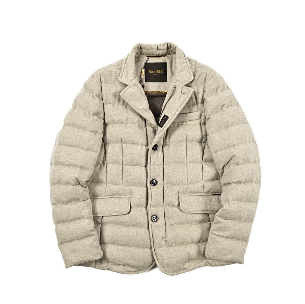 MOORER "ZAYN - LS9" カシミヤ混ウール ダウンジャケット｜418046｜GUARDAROBA MILANO OFFICIAL STORE