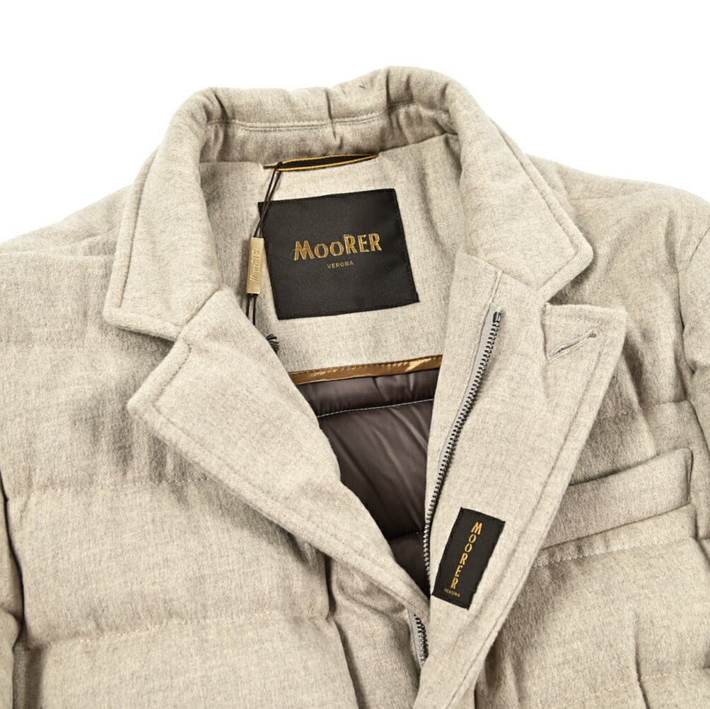 MOORER "ZAYN - LS9" カシミヤ混ウール ダウンジャケット｜418046｜GUARDAROBA MILANO OFFICIAL STORE