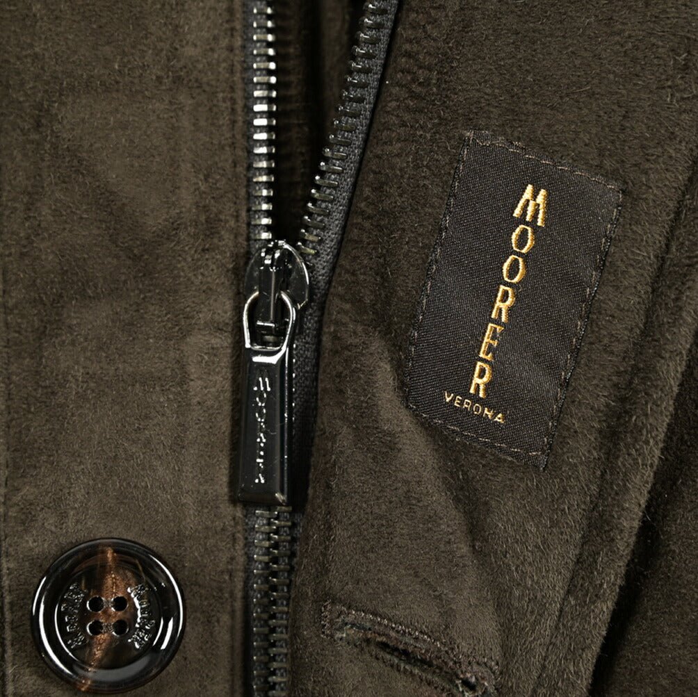MOORER "ZAYN - UR" スエードレザーダウンジャケット｜420492｜GUARDAROBA MILANO OFFICIAL STORE