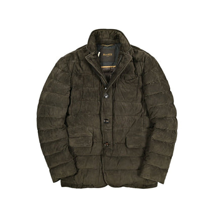 MOORER "ZAYN - UR" スエードレザーダウンジャケット｜420492｜GUARDAROBA MILANO OFFICIAL STORE