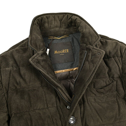 MOORER "ZAYN - UR" スエードレザーダウンジャケット｜420492｜GUARDAROBA MILANO OFFICIAL STORE