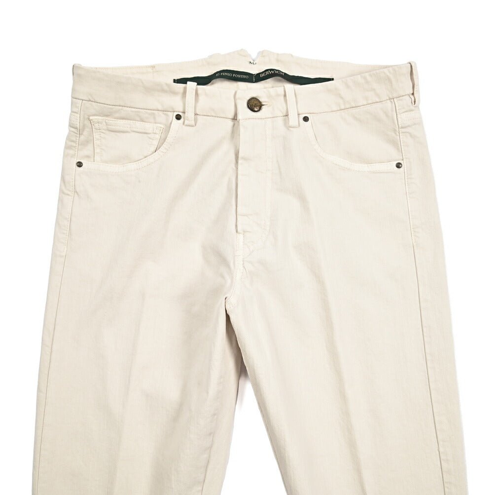 MORE SALE｜BERWICH "BAROLO" テンセル混コットン 5ポケットコットンパンツ｜425038 - 30｜GUARDAROBA MILANO OFFICIAL STORE