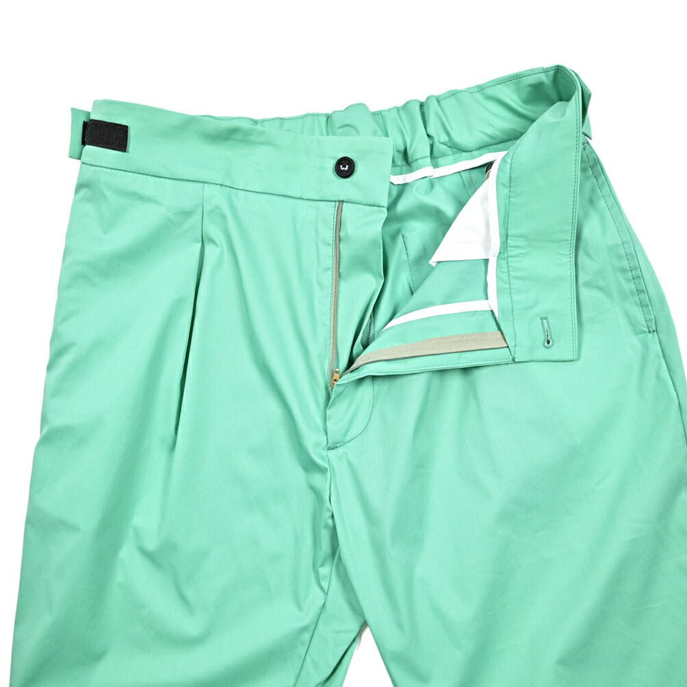 MORE SALE｜BERWICH "CHIAIA" ナイロン混コットン ベルトレスイージーパンツ｜424387 - 46｜GUARDAROBA MILANO OFFICIAL STORE