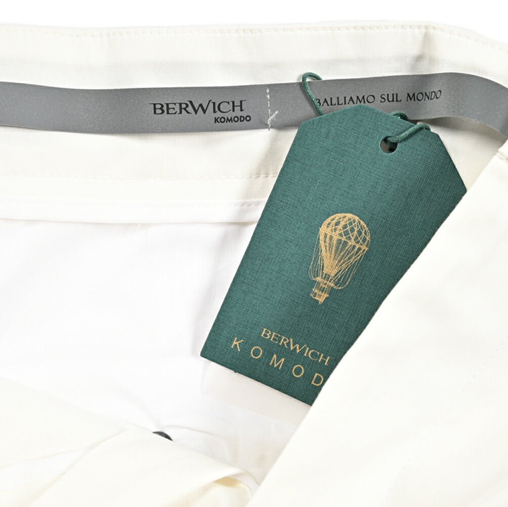 MORE SALE｜BERWICH "CORTINA" ストレッチコットン イージーパンツ｜425061 - 44｜GUARDAROBA MILANO OFFICIAL STORE