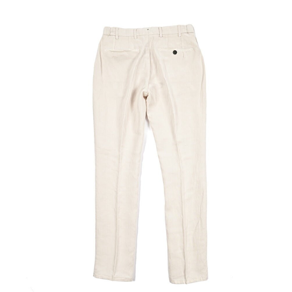 MORE SALE｜BERWICH "GLOBE GD" リヨセル混リネン ノータックパンツ｜425070 - 48｜GUARDAROBA MILANO OFFICIAL STORE