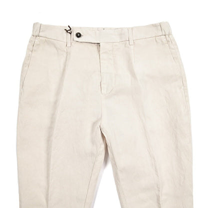 MORE SALE｜BERWICH "GLOBE GD" リヨセル混リネン ノータックパンツ｜425070 - 48｜GUARDAROBA MILANO OFFICIAL STORE