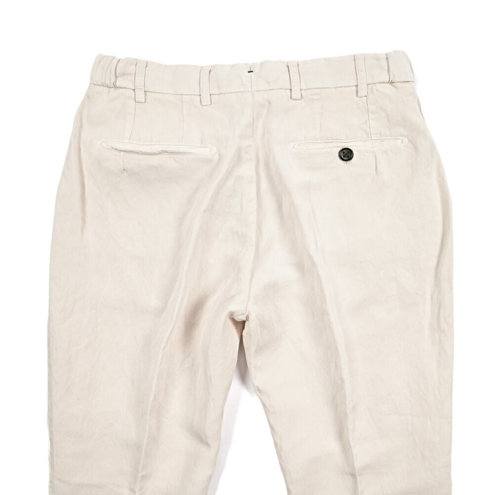 MORE SALE｜BERWICH "GLOBE GD" リヨセル混リネン ノータックパンツ｜425070 - 48｜GUARDAROBA MILANO OFFICIAL STORE