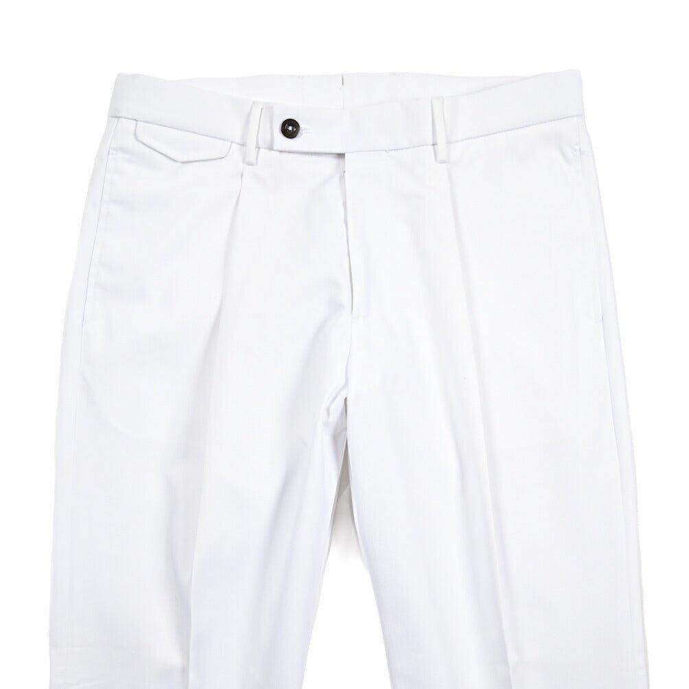 MORE SALE｜BERWICH "NEW GRAPPA" ポリエステル混コットン ワンタックパンツ｜425073 - 46｜GUARDAROBA MILANO OFFICIAL STORE