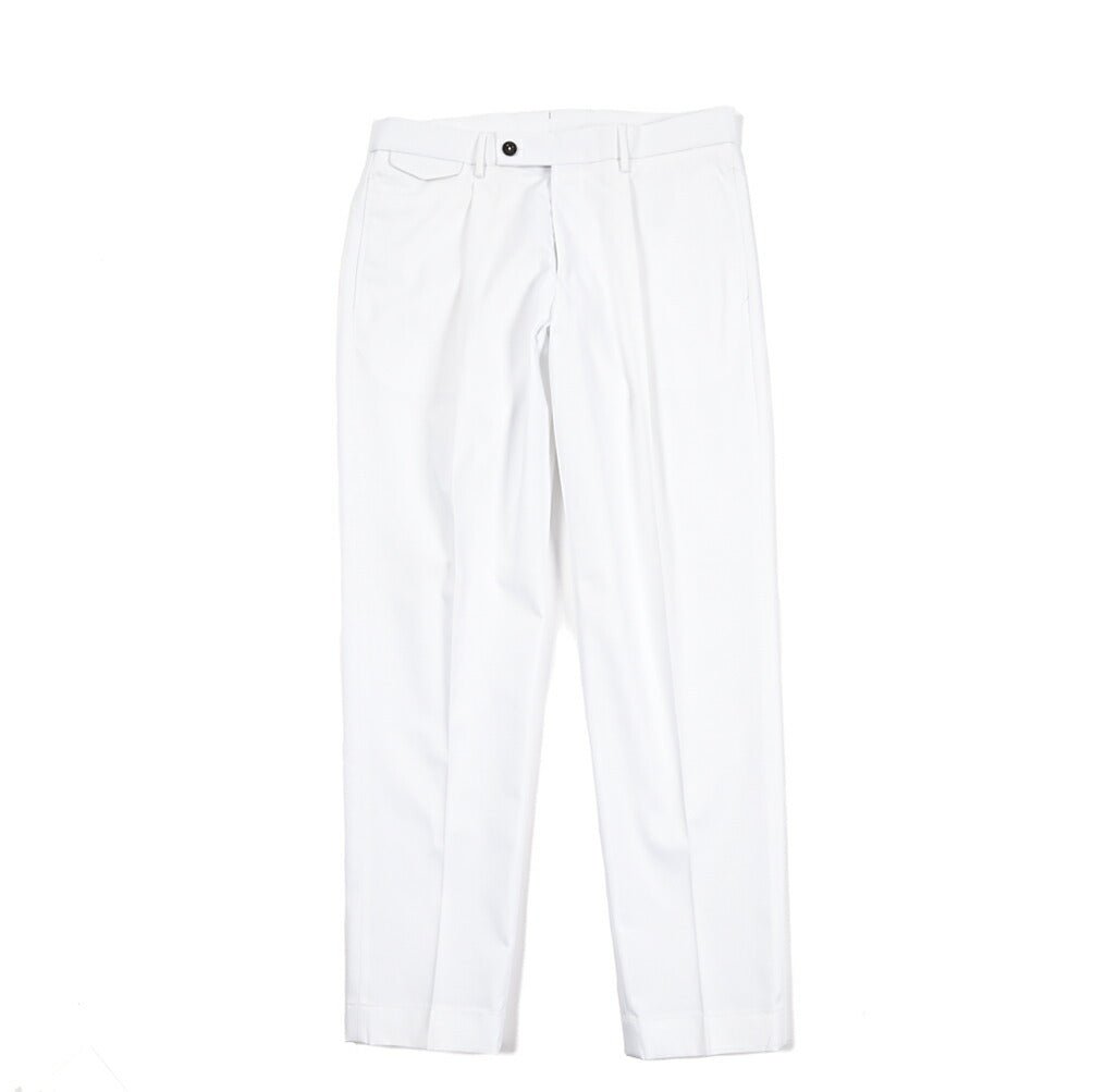 MORE SALE｜BERWICH "NEW GRAPPA" ポリエステル混コットン ワンタックパンツ｜425073 - 46｜GUARDAROBA MILANO OFFICIAL STORE