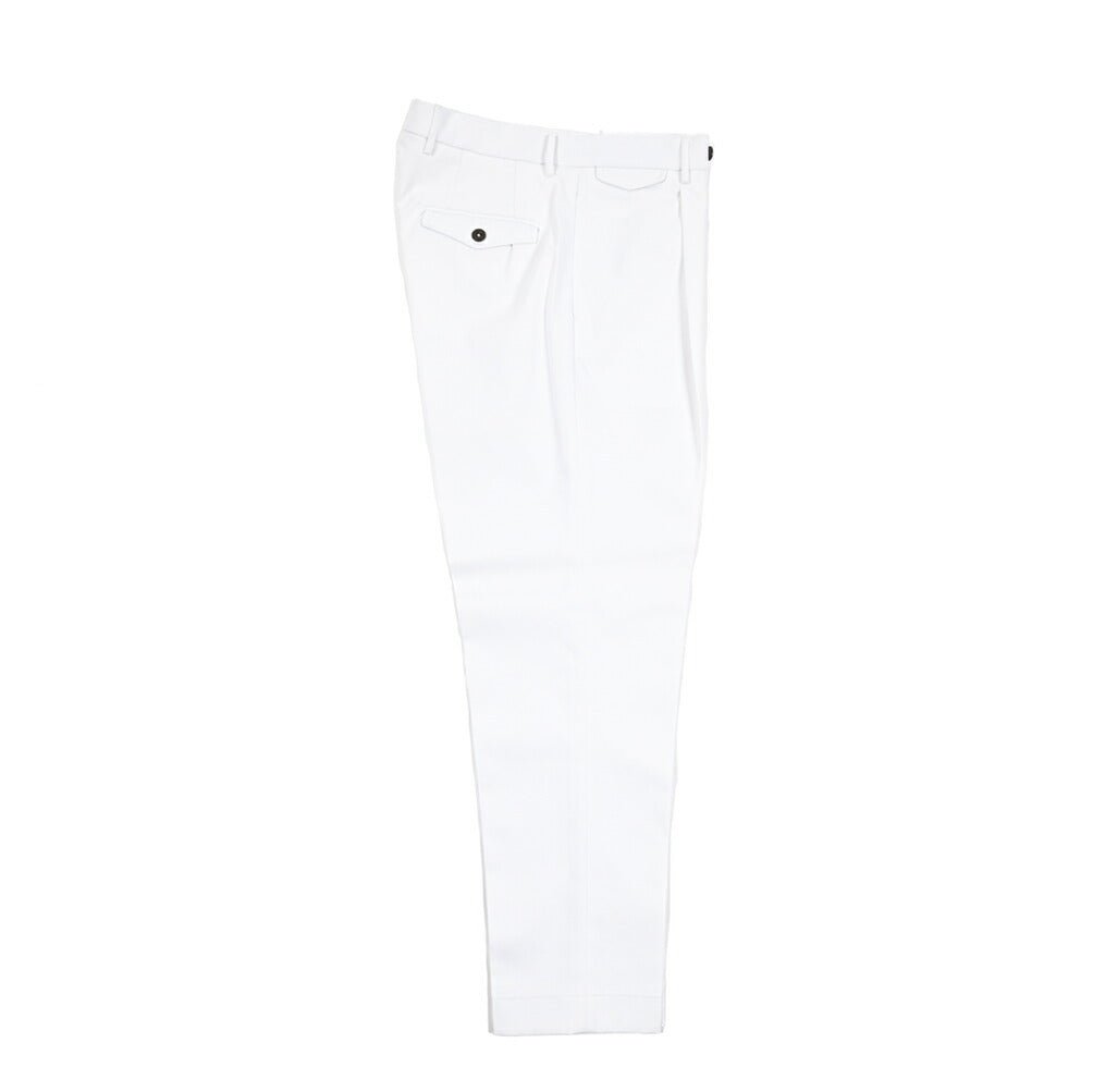 MORE SALE｜BERWICH "NEW GRAPPA" ポリエステル混コットン ワンタックパンツ｜425073 - 46｜GUARDAROBA MILANO OFFICIAL STORE