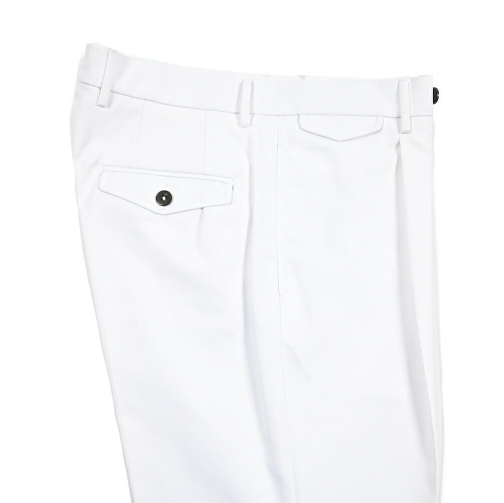 MORE SALE｜BERWICH "NEW GRAPPA" ポリエステル混コットン ワンタックパンツ｜425073 - 46｜GUARDAROBA MILANO OFFICIAL STORE