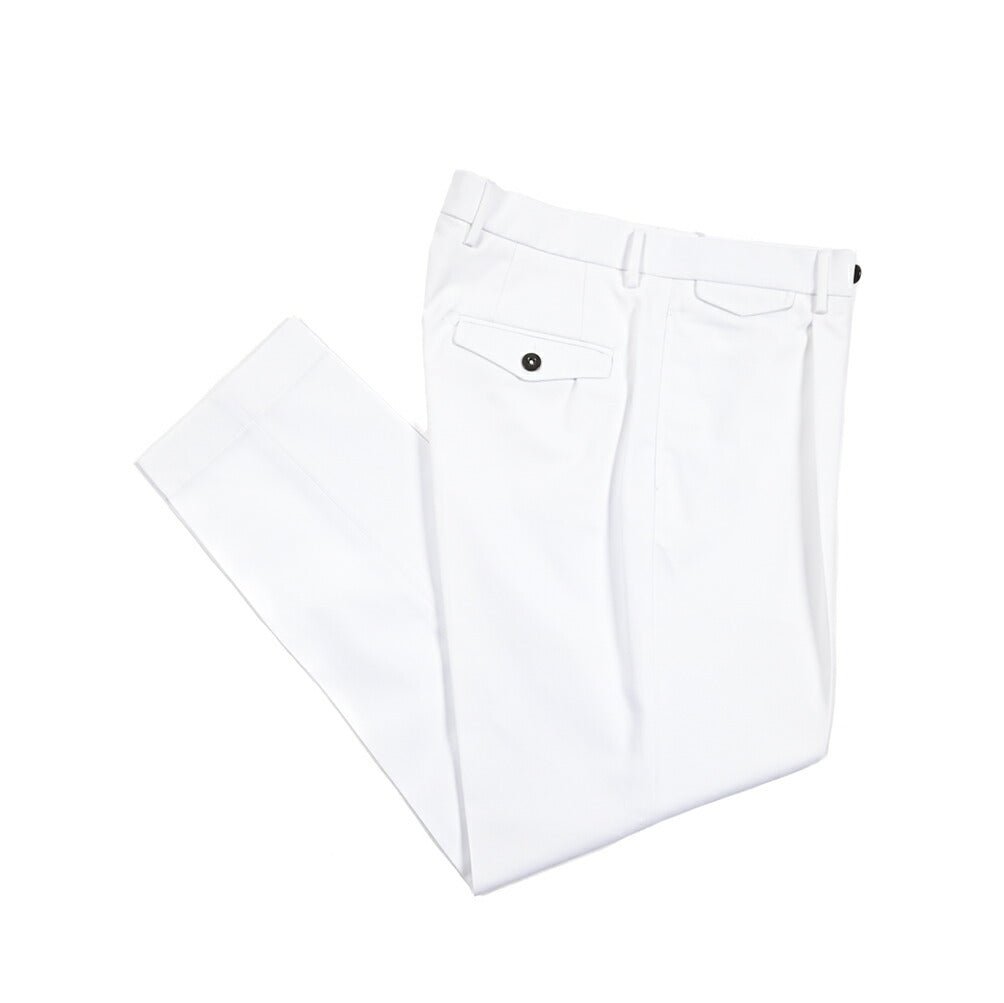 MORE SALE｜BERWICH "NEW GRAPPA" ポリエステル混コットン ワンタックパンツ｜425073 - 46｜GUARDAROBA MILANO OFFICIAL STORE