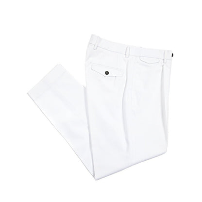 MORE SALE｜BERWICH "NEW GRAPPA" ポリエステル混コットン ワンタックパンツ｜425073 - 46｜GUARDAROBA MILANO OFFICIAL STORE