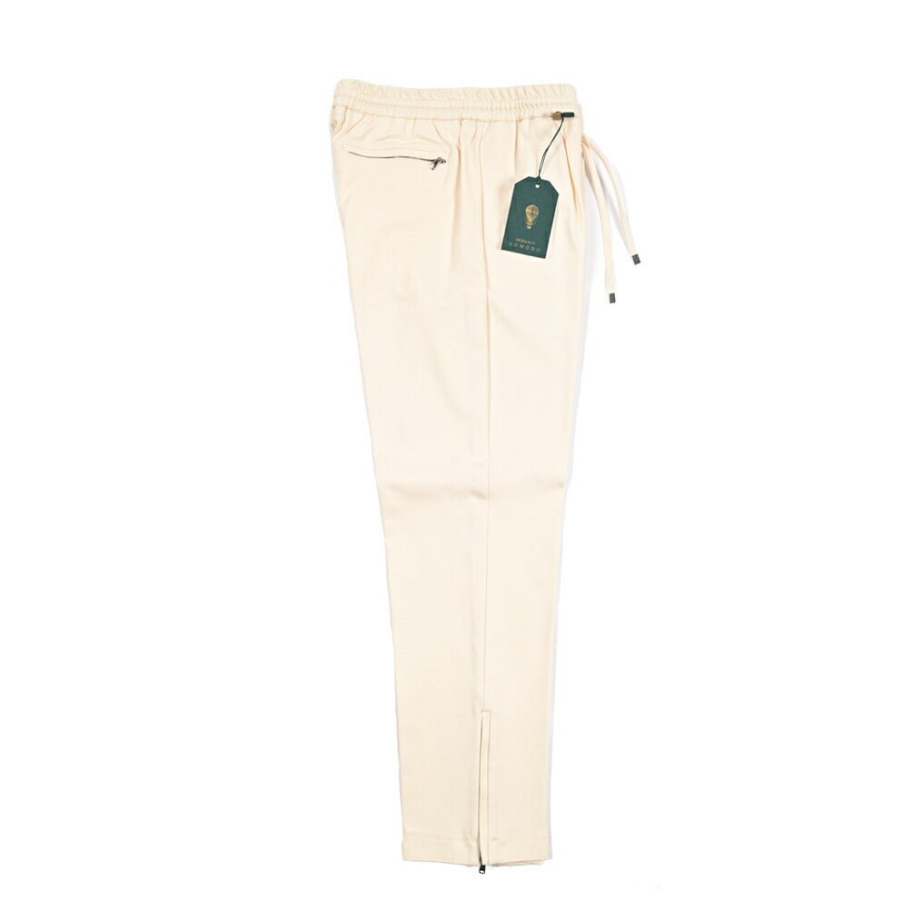 MORE SALE｜BERWICH "SPIAGGIA 1P SP" ビスコース混ポンチジャージー ドローコード付きイージーパンツ｜425068 - 48｜GUARDAROBA MILANO OFFICIAL STORE