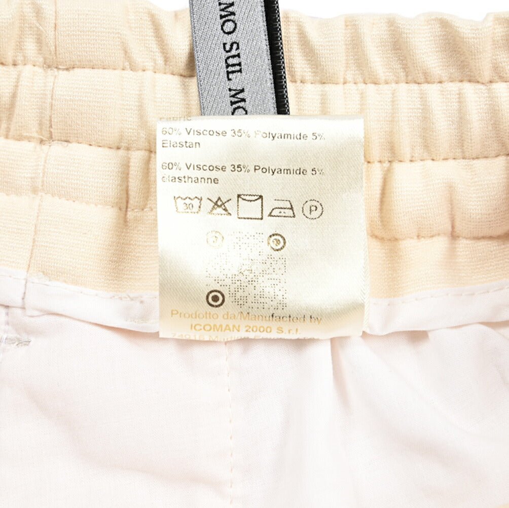 MORE SALE｜BERWICH "SPIAGGIA 1P SP" ビスコース混ポンチジャージー ドローコード付きイージーパンツ｜425068 - 48｜GUARDAROBA MILANO OFFICIAL STORE