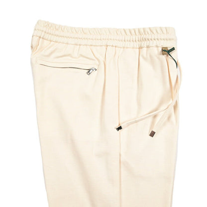 MORE SALE｜BERWICH "SPIAGGIA 1P SP" ビスコース混ポンチジャージー ドローコード付きイージーパンツ｜425068 - 48｜GUARDAROBA MILANO OFFICIAL STORE