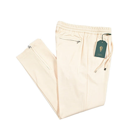 MORE SALE｜BERWICH "SPIAGGIA 1P SP" ビスコース混ポンチジャージー ドローコード付きイージーパンツ｜425068 - 48｜GUARDAROBA MILANO OFFICIAL STORE