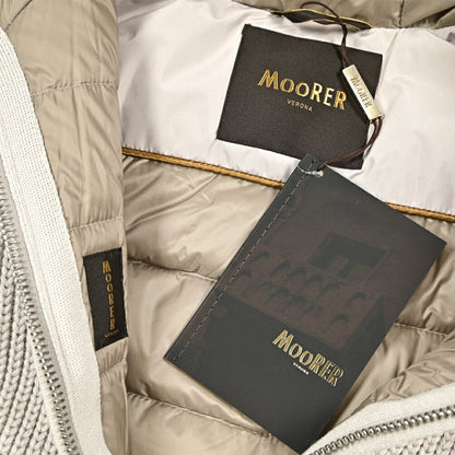 MORE SALE｜《レディース》MOORER "MALBA - STM" 異素材コンビダウンベスト｜420400｜GUARDAROBA MILANO OFFICIAL STORE