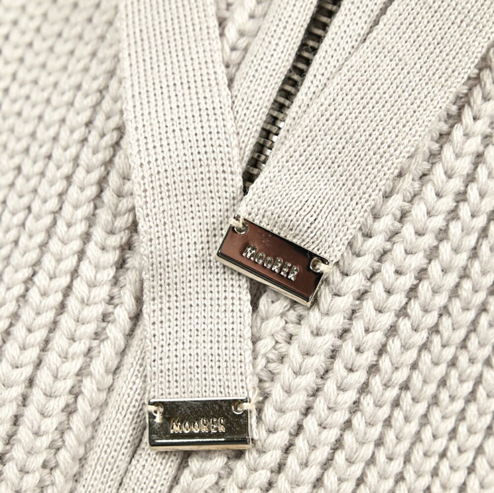 MORE SALE｜《レディース》MOORER "MALBA - STM" 異素材コンビダウンベスト｜420400｜GUARDAROBA MILANO OFFICIAL STORE