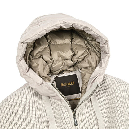 MORE SALE｜《レディース》MOORER "MALBA - STM" 異素材コンビダウンベスト｜420400｜GUARDAROBA MILANO OFFICIAL STORE